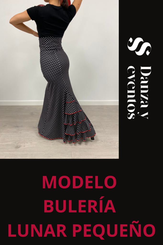 ROJO LUNARES MODELO BULERÍA LUNAR PEQUEÑO